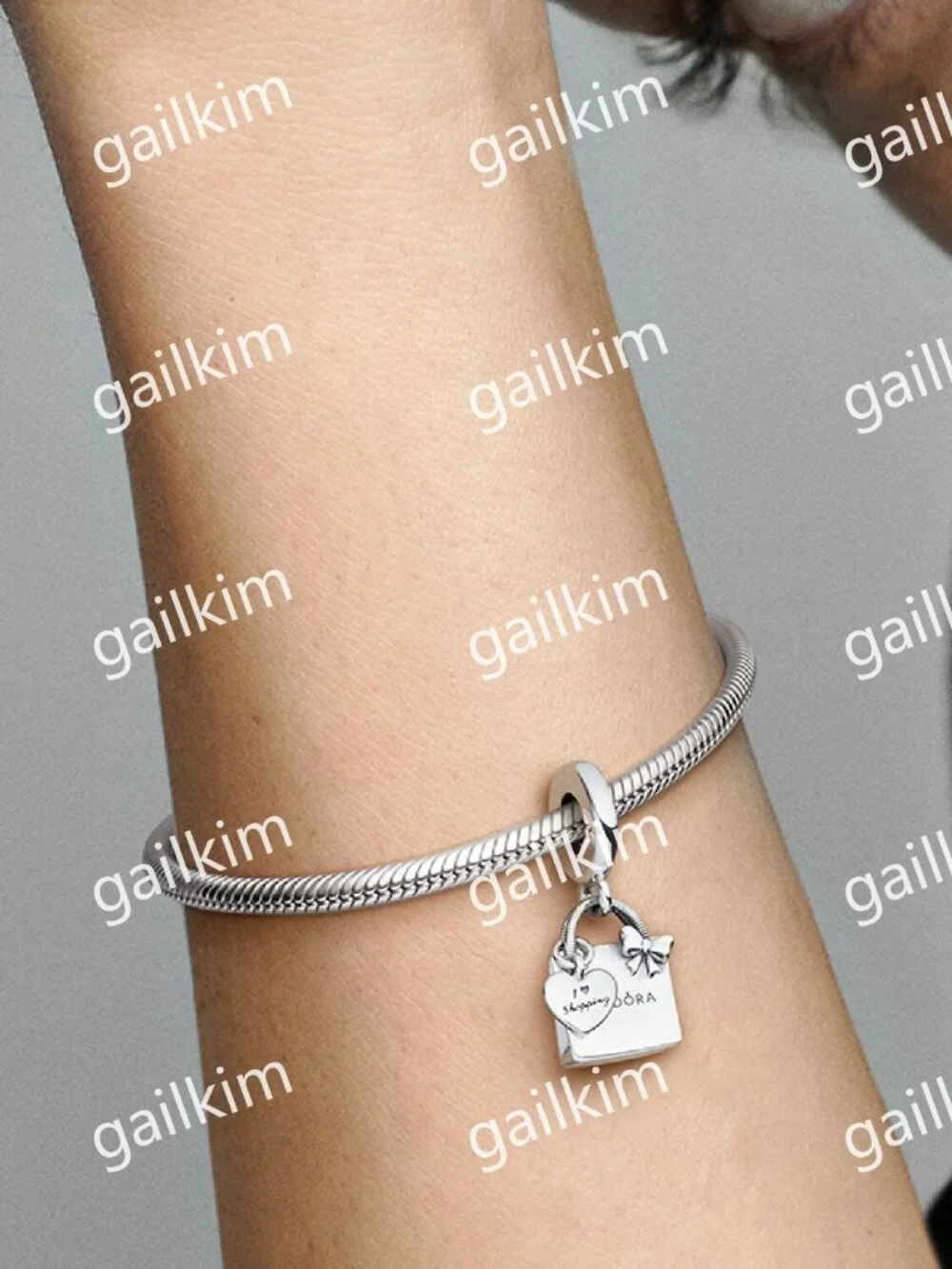 Pandora Shopping Bag Dangle Charm
